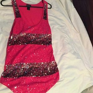 Day trip sequence tank top